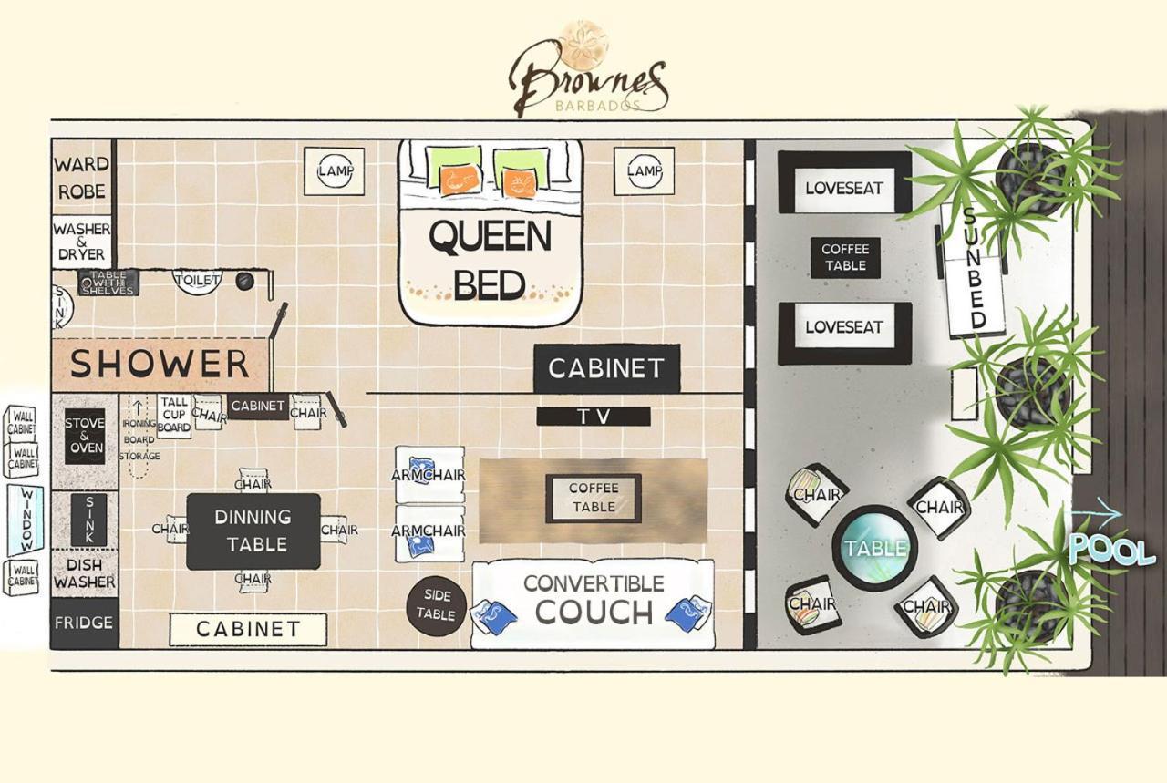 Brownes Condominium 2 Bridgetown Dış mekan fotoğraf